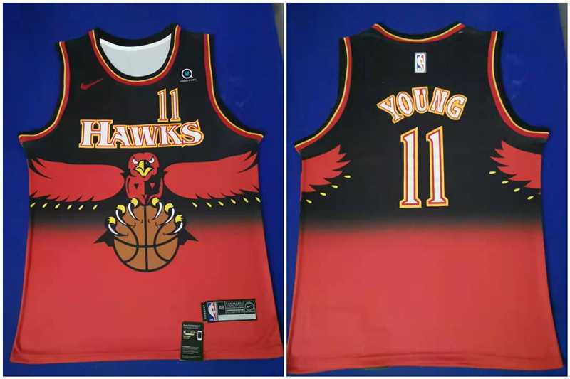 Hawks 11 Trae Young Red Nike Throwback Swingman Jersey,We sell and wholesale Hawks 11 Trae Young Red Nike Throwback Swingman Jersey on line form chian!
